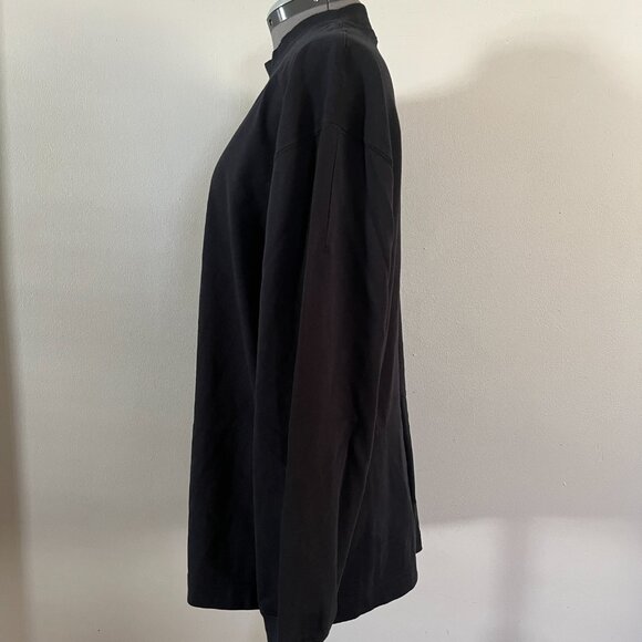 Nike Sz L Sportswear Premium Essentials Mock Neck Shirt Zipper Pocket - Picture 3 of 8